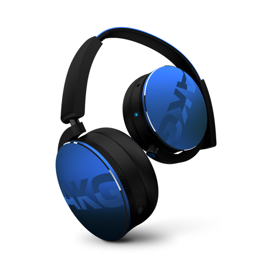 Y50BT - Blue - Premium portable Bluetooth speaker with quad microphone conferencing system - Detailshot 3