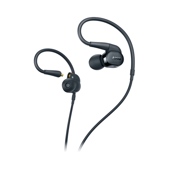 AKG N30 - Black - Hi-Res in-ear headphones with customizable sound - Hero