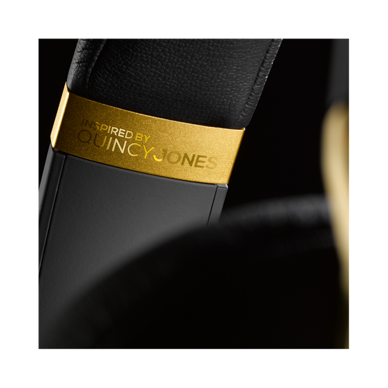 N90Q - Gold - Reference class auto-calibrating noise-cancelling headphones - Detailshot 13
