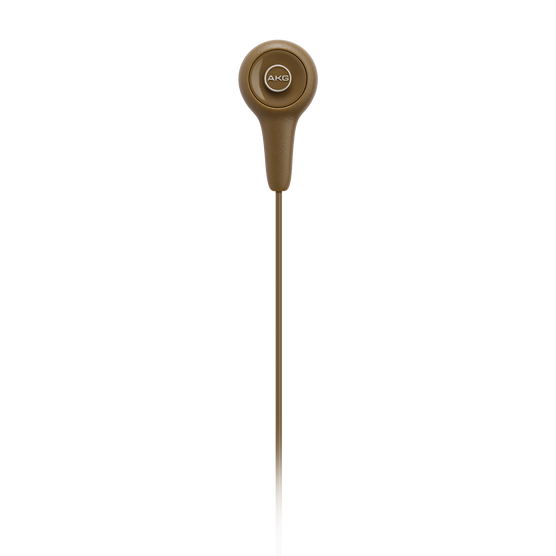 Y10 - Brown - Lightweight in-ear headphones - Front